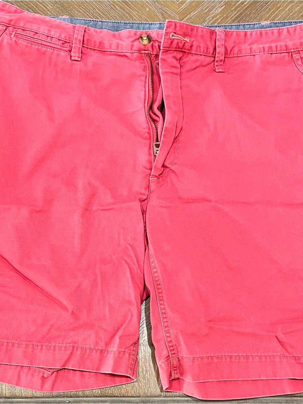 Polo by Ralph Lauren Coral Pink Flat Front Shorts